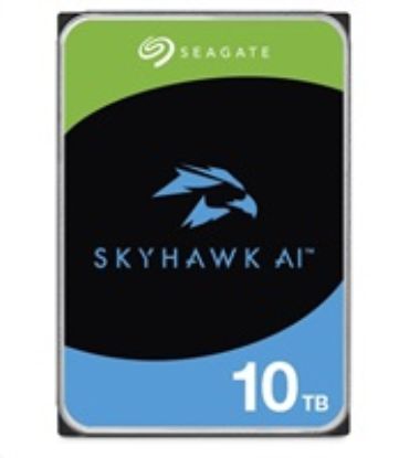 Obrázek SEAGATE HDD 10 TB SKYHAWK AI, 3.5", SATAIII, 7200 RPM, Cache 256MB, s R/ V Senzorem