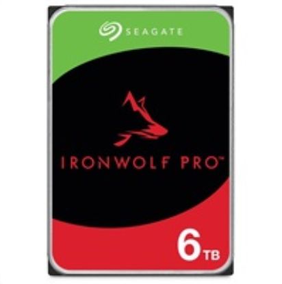 Obrázek SEAGATE HDD 6 TB IRONWOLF PRO (NAS), 3.5", SATAIII, 7200 RPM, Cache 256MB