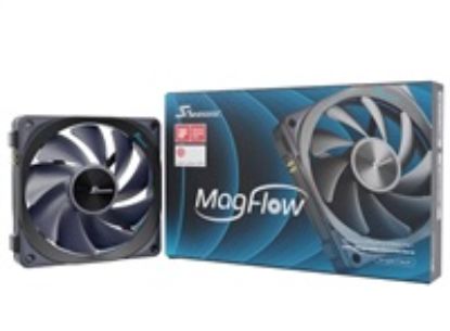 Obrázek SEASONIC Ventilátor MagFlow 120 mm, černá