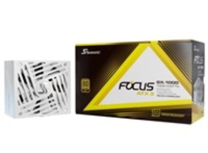 Obrázek SEASONIC zdroj 1000 W Focus GX- 1000 White, 80+ GOLD, ATX 3.1, PCIe 5.1