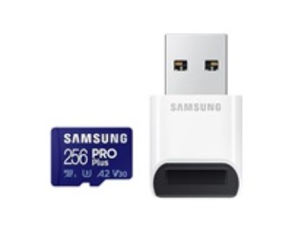 Obrázek Samsung micro SDXC karta 256 GB PRO Plus + USB adaptér
