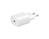 Obrázek Samsung cestovní nabíječka EP- TA800XWE, Quickcharge 25 W, kabel USB- C, bílá