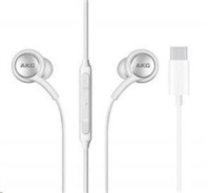 Obrázek Samsung stereo sluchátka EO- IC100BWE, USB- C, bílá