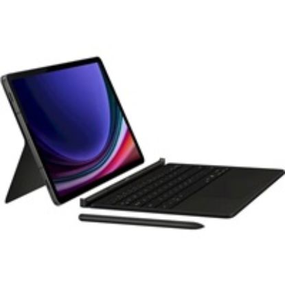 Obrázek Samsung pouzdro s klávesnicí EF- DX725UBE pro Galaxy Tab S9/ S9 FE, černá