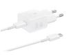 Obrázek Samsung síťová nabíječka EP- T2510XWE + kabel USB- C, 25 W, bílá