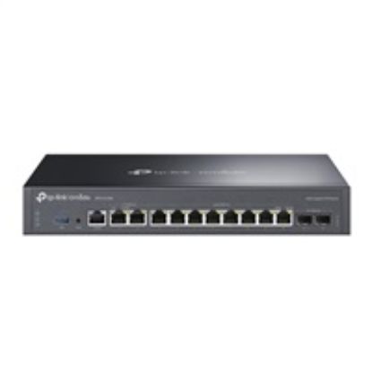 Obrázek TP- Link ER7412- M2 OMADA VPN router (2xSFP WAN/ LAN, 2 x 2, 5GbELAN/ WAN, 8xGbELAN, 1xUSB3.0, fanless)