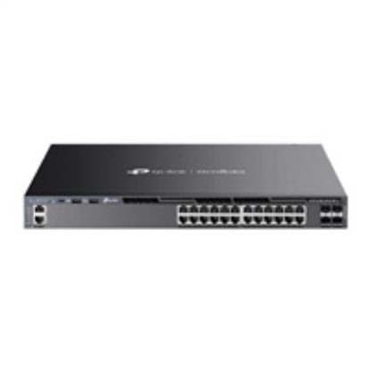 Obrázek TP- Link OMADA switch SG6428XHP (24xGbE, 4xSFP+, 24x PoE+, 720 W, 2xUSB2.0, 2xconsole, RP)
