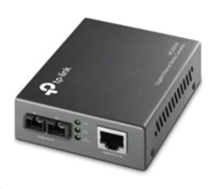 Obrázek TP- Link OMADA MC200CM media konvertor (1xGbE, 1x duplex SC/ UPC, MM, 850nm, 550m)