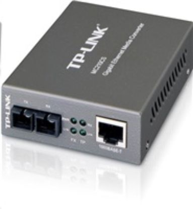 Obrázek TP- Link OMADA MC210CS media konvertor (1xGbE, 1x duplex SC/ UPC, SM, 1310nm, 20km)