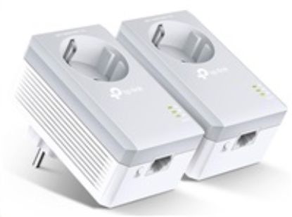 Obrázek TP- Link TL- PA4010PKIT průchozí powerline set (AV600, 1 x 100Mb/ s, HomePlug AV)