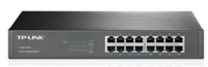 Obrázek TP- Link Easy Smart switch TL- SG1016DE (16xGbE, fanless)