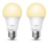 Obrázek TP- Link Tapo L510E (2- pack) chytrá WiFi stmívatelná LED žárovka (bílá, 2700K, 806lm, 2, 4GHz, E27)