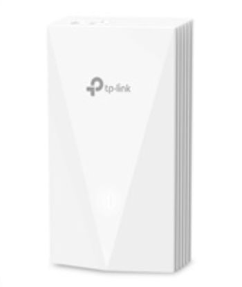 Obrázek TP- Link EAP655- Wall OMADA WiFi6 AP (AX3000, 2, 4GHz/ 5GHz, 4xGbELAN, 1xPoE- in, 1xPoE- out, 13 W)