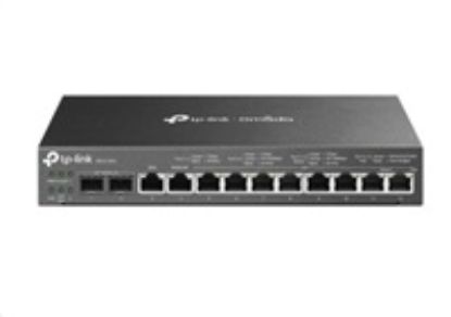 Obrázek TP- Link ER7212PC OMADA 3v1 VPN router (2xSFP WAN/ LAN, 1xGbEWAN, 1xGbELAN/ WAN, 8xGbELAN, 8xPoE+, 110 W, fanless)