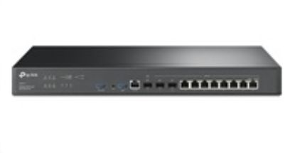 Obrázek TP- Link ER8411 OMADA VPN router (2xSFP+(1xWAN, 1xWAN/ LAN), 1xSFP WAN/ LAN, 8xGbELAN/ WAN, 1xConsole, 2xUSB3.0)