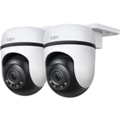 Obrázek TP- Link Tapo C510 W(2- pack) venkovní- outdoor kamera, (3MP, PTZ, 2K 1296p, WiFi, IR 30m, micro SD card)