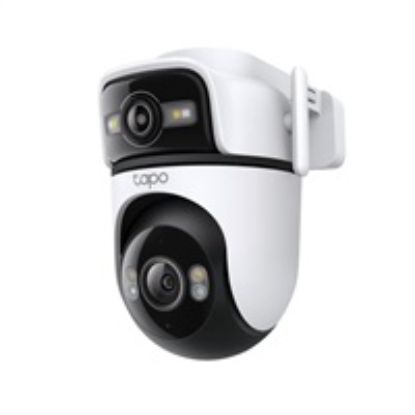 Obrázek TP- Link Tapo C545D venkovní/ outdoor otočná kamera (2x 3MP, 2K 1296p, IR 30m, WiFi, 1 x 100Mb/ s, micro SD card)