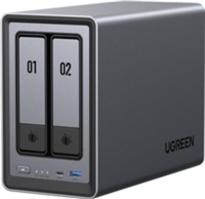 Obrázek UGREEN NASync DXP2800 (4C/ IntelN100/ 3, 4GHz/ 8 GBRAM/ 2xSATA/ 2xM.2/ 1 x 2, 5GbE/ 2xUSB2.0/ 2xUSB3.2/ 1xUSB- C/ HDMI)