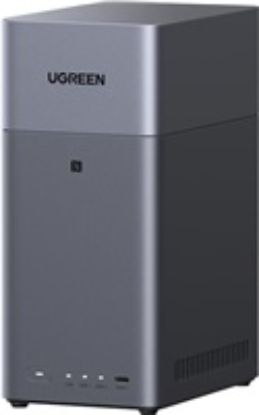 Obrázek UGREEN NASync DH2300 (2 x 4C/ RockchipA76+A55/ 2, 2GHz/ 4 GBRAM/ 2xSATA/ 1xGbE/ 2xUSB3.2/ 1xUSB- C/ HDMI)
