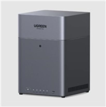 Obrázek UGREEN NASync DH4300plus (2 x 4C/ RockchipA76+A55/ 2, 0GHz/ 8 GBRAM/ 4xSATA/ 1 x 2, 5GbE/ 2xUSB3.2/ 1xUSB- C/ HDMI)