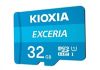 Obrázek KIOXIA Exceria microSD card 32 GB M203, UHS- I U1 Class 10