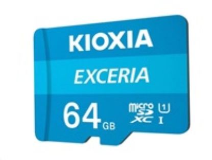 Obrázek KIOXIA Exceria microSDXC card 64 GB M203, UHS- I U1 Class 10