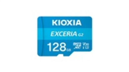 Obrázek KIOXIA microSDXC Karta EXCERIA G2 128 GB, UHS- I U3 V30, s Adaptérem