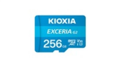 Obrázek KIOXIA microSDXC Karta EXCERIA G2 256 GB, UHS- I U3 V30, s Adaptérem