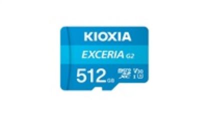 Obrázek KIOXIA microSDXC Karta EXCERIA G2 512 GB, UHS- I U3 V30, s Adaptérem