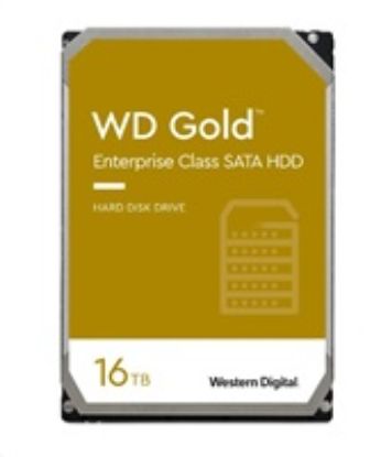 Obrázek WD GOLD WD161KRYZ 16 TB, SATA III 3.5", 512MB 7200RPM, 262MB/ s, CMR, Enterprise