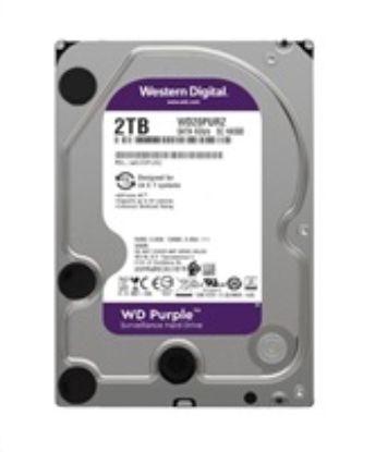 Obrázek WD PURPLE WD23PURZ 2 TB, SATA III 3.5", 64MB, 175MB/ s, Low Noise, CMR