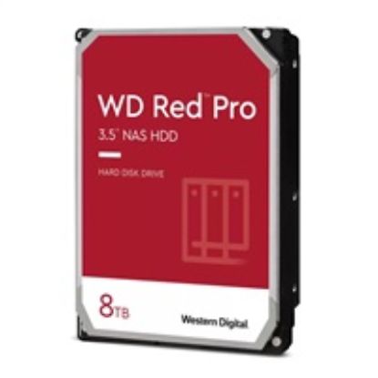 Obrázek WD RED Pro NAS WD8005FFBX 8 TB, SATA III 3.5", 256MB 7200RPM, 235MB/ s, CMR