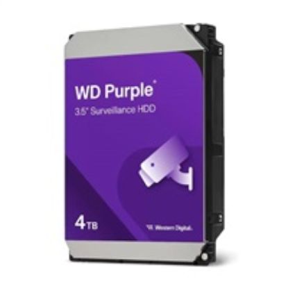 Obrázek WD PURPLE WD44PURZ 4 TB, SATA III 3.5", 128MB, 180MB/ s, CMR