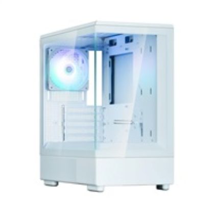 Obrázek ZALMAN case P10, Mini Tower, mATX, 1xUSB 3.0, 1xUSB- C, 1x 120mm ARGB Fan, bílá