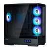 Obrázek ZALMAN case P50 DS, Mid Tower, ATX, 2xUSB 3.0, 1xUSB- C, 4x 120mm ARGB Fan, Boční display, černá