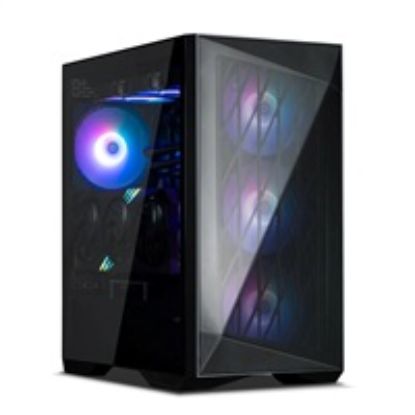 Obrázek ZALMAN case Z9 Iceberg MS, Mid Tower, ATX, 1xUSB- C, 2xUSB 3.0, 2xUSB 2.0, 4x ARGB 120mm Fan, černá