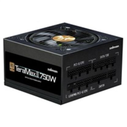 Obrázek ZALMAN zdroj TeraMax II, 750 W, 120mm, 80Plus Gold, Plně Modulární, ATX 3.0, černá
