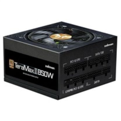 Obrázek ZALMAN zdroj TeraMax II, 850 W, 120mm, 80Plus Gold, Plně Modulární, ATX 3.0, černá