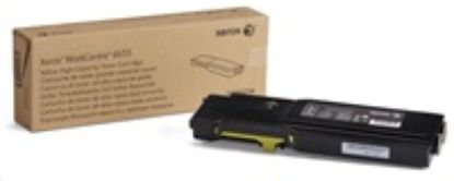 Obrázek Xerox toner pro WorkCentre 6655 high capacity Yellow cartridge (7500str, yellow)