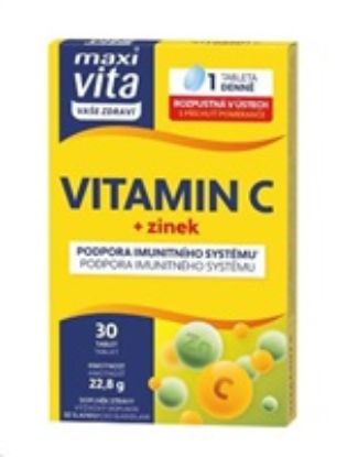 Obrázek Maxi Vita Vitamin C + zinek