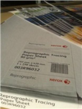 Obrázek Xerox Pauzovací papír 90 - 297 x 420 (90g/ 250 listů, A3) - řezané listy