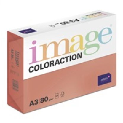 Obrázek Antalis Papír Image Coloraction Chile - jahodově červená (CO44) A3 (80g/ 500ks)