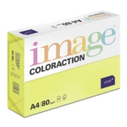 Obrázek Antalis Papír Image Coloraction Ibiza - reflexní žlutá (NeoGb) A3 (80g/ 500ks)