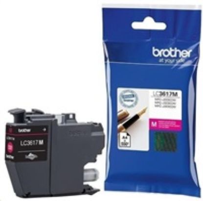 Obrázek BROTHER INK LC- 3617M purpurový, magenta - 550stran, J2330, J3530, J3930