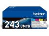 Obrázek BROTHER Toner TN- 243CMYK - PRO HLL3210 HLL3270 DCPL3510 DCPL3550 MFCL3730 MFCL3770 - cca 1000stran SADA