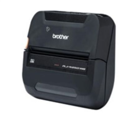 Obrázek BROTHER tiskárna účtenek RJ- 4250 WB ( termotisk, 118mm účtenka, USB bluetooth, 203DP I, 127 mm/ s) - bez baterie a…