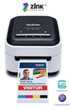Obrázek BROTHER tiskárna štítků FOTO - VC500 W - WIFI, USB, COLOR bez potřeby inkoustu - Integrovaný odstřih