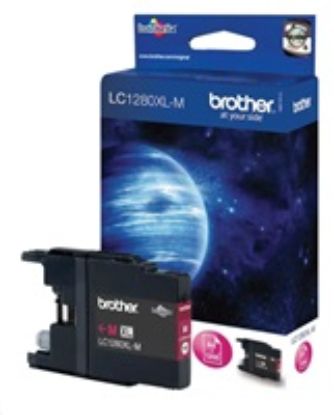 Obrázek BROTHER INK LC-1280XLM, purpurový inkoust pro MFC-J6910DW, 1 200 str.