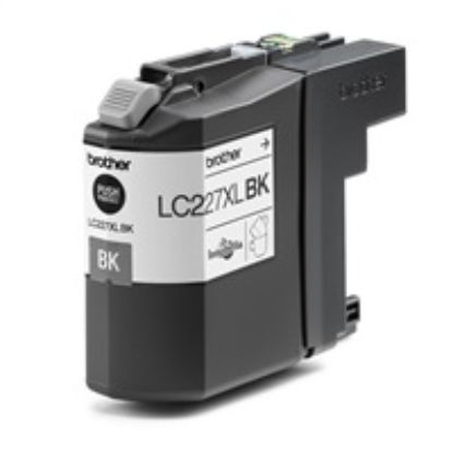 Obrázek BROTHER INK LC-227XLBK černý inkoust (až 1200 stran A4 dle ISO 24711)