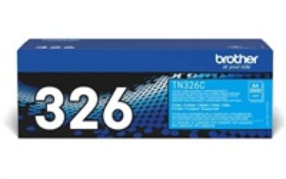 Obrázek BROTHER Toner TN- 326C Laser Supplies - 3500stran - pro DCP- L8450CDW